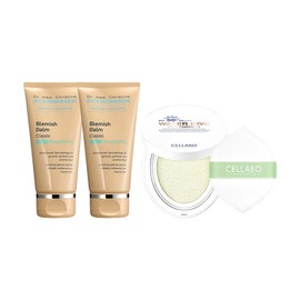 Schrammek Blemish Balm Classic BB Cream 30ml x2 + Cellavo Water Dive Sun Cushion 23g / 슈라멕 블레미쉬밤 클래식 비비크림 30ml x2 + 셀라보 워터 다이브 선쿠션 23g