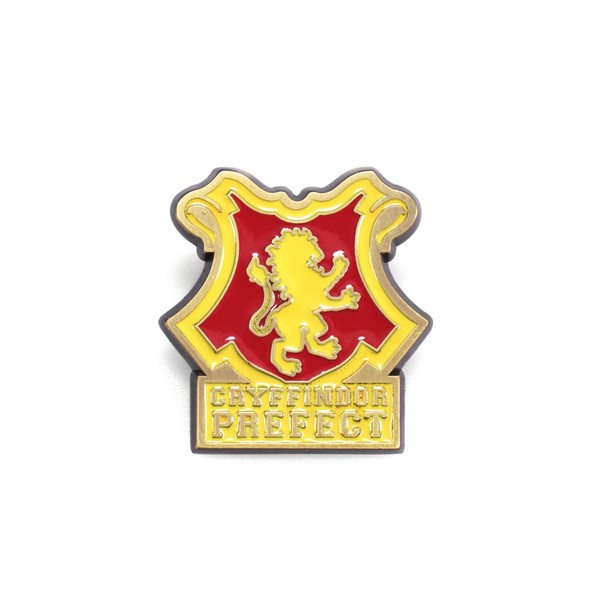 Harry Potter Gryffindor House Prefect Enamel Pin Badge Gold