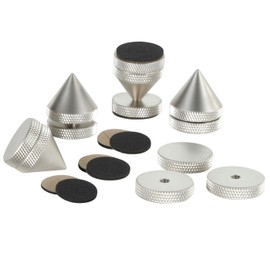 Dayton Audio ISO-4SN Satin Nickel Isolation Cone Set 4 Pcs.