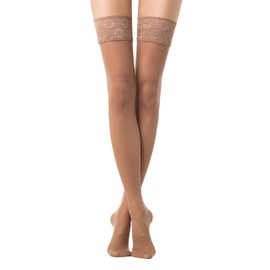 Conte Stockings For Women Thick Self-Supporting Openwork Elastic - Class 40 Den (8С-91СП)