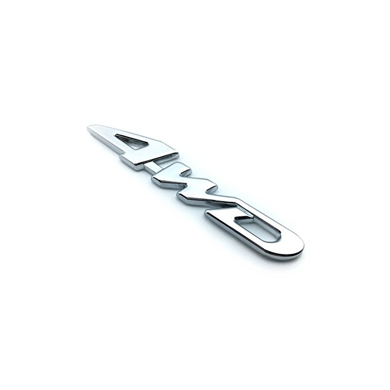 4WD Metal Emblem Sticker 4WD Metal Emblem