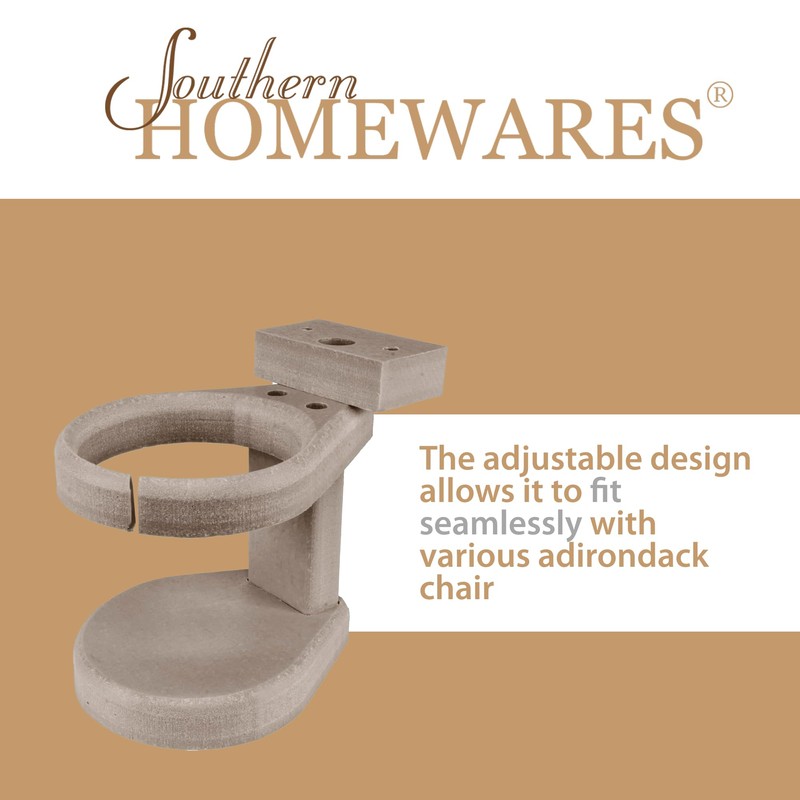 Adirondack Chair Cup Holder Attachment – Durable Poly Lumber Drink