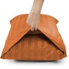 BedLooms Rust Pillow Cases 2 Pack - 100% Microfiber Envelope