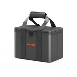 Jackery Portable Power Supply Storage Bag S for 240New/300New/400/500New/600New Protective Case for Outdoor and Travel Use Shockproof Dustproof Waterproof Storage Picnic Bag with Shoulder Strap 240New