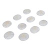 10Pcs Engraved Rune Stones Palm Stones Healing Witch Rune Stone