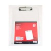 5 Star Clipboard Plastic Durable with Rounded Corners A4 Clear