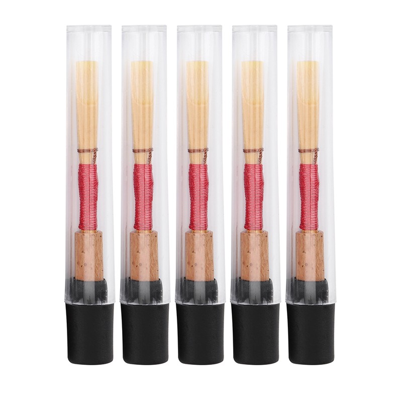5pcs Good Quality Oboe Reeds Reed Medium Strength Instrument Accessories