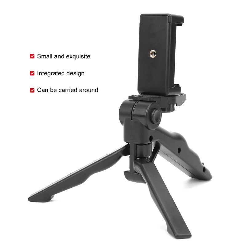Portable Camera Phone Clip with Tripod Stand Fixed Bracket Set