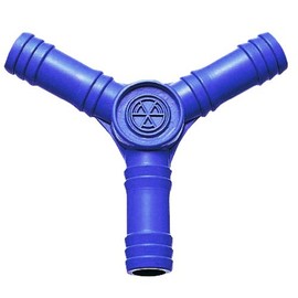 SANEI Water Sprinkler Parts Y-Type Hose Branch in 2 Directions Compatible Hose Inner Diameter 0.6 inch (15 mm) L35