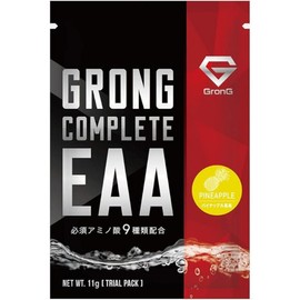 Glong COMPLETE EAA Supplement Trial Pack 11g Pineapple flavor A total of 9 types of essential amino acids, 1 piece, 1g / 글롱 COMPLETE EAA 사프리 트라이얼 팩 11g 파인애플 맛 필수 아미노산 총 9종류 배합, 1개, 1g