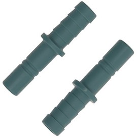 Whale Barbed Stem Connector (Pack of 2) - Green, 1/2 Inch
