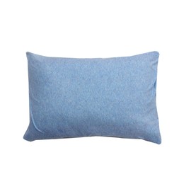 Ikehiko #1522299 Futon Cover, Solid, Washable, Organic Cotton, Madras Pillowcase, Blue, 16.9 x 24.8 inches (43 x 63 cm)
