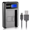 For Canon NB-6L LCD SLIM USB Charger for Canon D10,