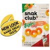 Snak Club Tajin Seasoned Candy Peach Rings Resealable 5 ounce