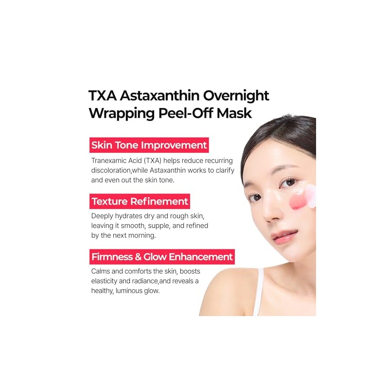 Dr.Melaxin TX Astaxanthin Triple Overnight Wrapping Mask 80ml For Complete