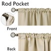 BGment Short Curtains 36 Inch Length for Small Windows -