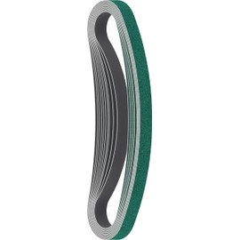 Bosch 2608608Y48" Y580 Sanding Belt for K80 Stainless Steel, Green, 13 x 457 mm