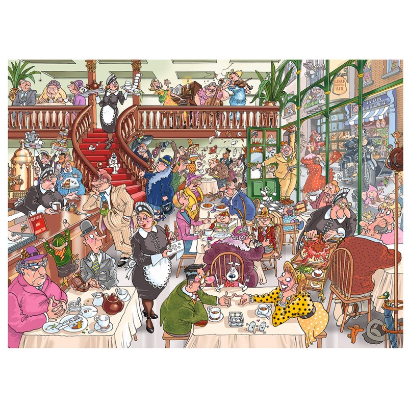 Wasgij JUM19157 19157 Puzzle, Mehrfarbig