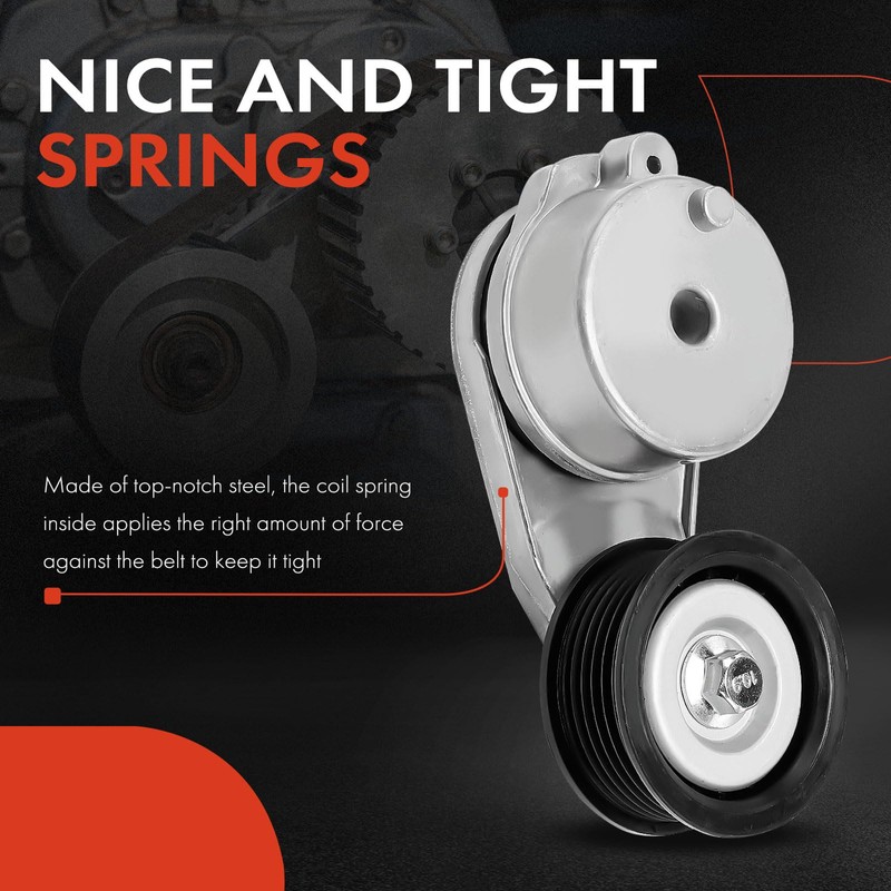 A-Premium Tensor de correa con polea compatible con Jeep Cherokee