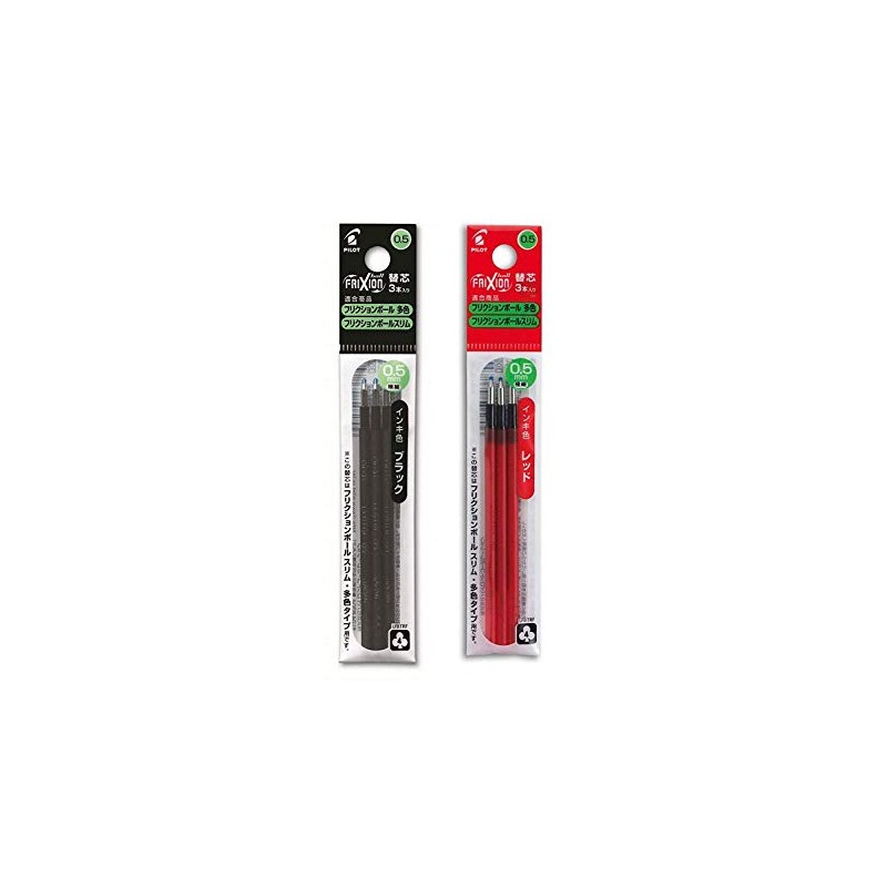 Pilot FriXion Ball for Multicolor Slim Refill 0.5mm Extra Fine