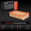 Frankberg Air Filter Insert Filter Compatible with Clio III BR0/1