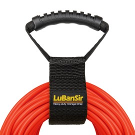 LuBanSir Extension Cord Organizer, Heavy-Duty Storage Straps with Carrying Handle fit Garages, Gardens, RV and Boat Storage and Organization