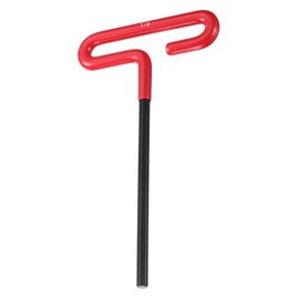 HARFINGTON T Handle Hex Key Wrench 1/4" SAE Long T-Key Hexagon Wrenches Spanner Repair Tool with Cushion Grip
