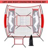 4Pcs Baseball Pitching Net Set - Baseball Softball Pitching Target