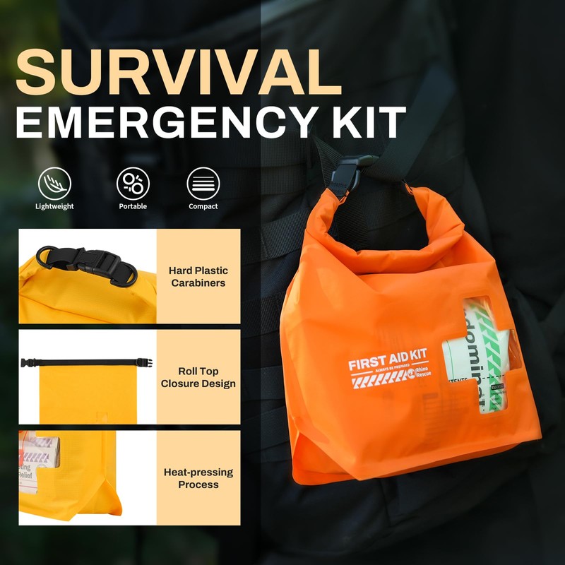 RHINO RESCUE Waterproof Boat First Aid Kit, Lightweight Boat Accessories