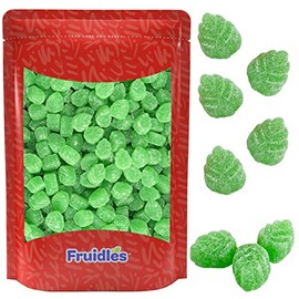 Fruidles Spearmint Leaves, Delicious Gummy Jelly Candy, Gluten-Free, Fun and Festive Holiday Snacking, Party Favor (1 Pound)
