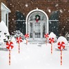 Lollipop Christmas Pathway Lights Outdoor - 3 Pack 29 inches