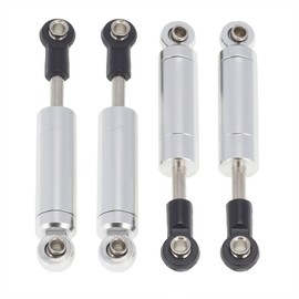 LAFEINA Built-in Spring Shock Absorber Damper for 1/10 RC Crawler Axial SCX10 90046 TRX-4 D90 Redcat Upgrade Part (4 PCS, 60mm)