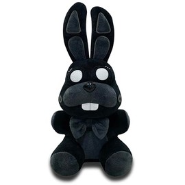 Foxy, Freddy, Bonnie, Chica Plush Collection, Fan-Made Nightmare, Burntrap, Glitchtrap Plush Toys, Soft Cotton Birthday Gift for Kids, 7 Inch Decor Plush for All Ages. (Shadow Bonnie)