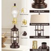 QiMH Table Lamp Set of 2 with USB Ports, Touch