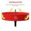 6 inch Hole Saw for Wood, 152mm Diameter HSS Bi-Metal
