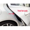 MyFrameAccessory 4pcs CHROME DOOR EDGE GUARD Flexible Protection Trim Molding