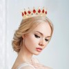 Queen Crown Rhinestone Wedding Crowns and Tiaras for Women Costume