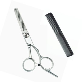 CHENLONB Hair Cutting Scissors, Set of 2, Stainless Steel, Hair Cutting Scissors, For Hair Volume Adjustment, Barbers, Beauticians, Beginners, Home Hair Cutter