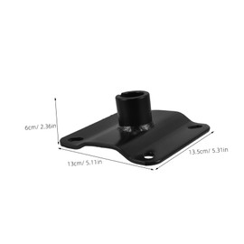 Baluue Barber Chair Base Replacement Iron Chassis Easy to Install Salon Chair Parts for Barbershop Use Pump Support Simple Maintenance Design