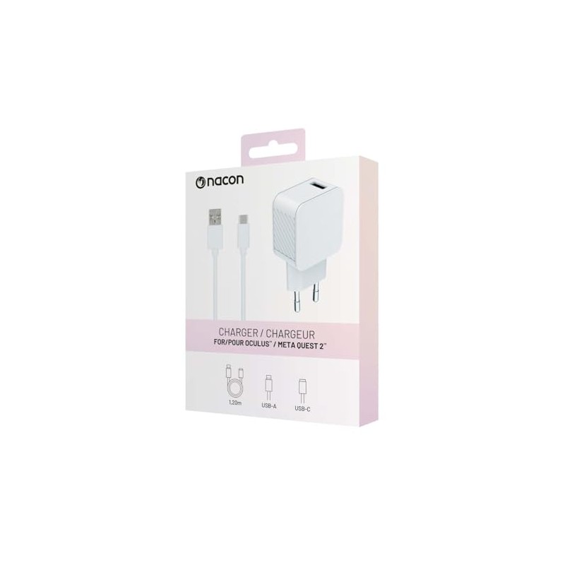 Nacon NACON Meta Quest 2: A/C Adapter (Meta Quest 2)
