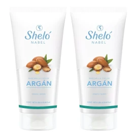 Sheló Nabel 2 Mascarilla Capilar Argán Revitaliza Hidrata Repara Cabello