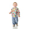 Bumkins Sleeved Bib, Easy Wipe, Soft, Lightweight, Machine Washable and