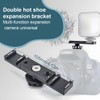 MenYiYDS - 1 PCS HOT SHOE ADAPTER, CAMERA, DUAL HOT