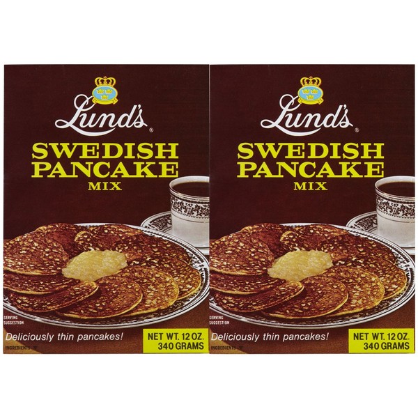 Lund's Swedish Pancake Mix - 12 oz - 2 ct