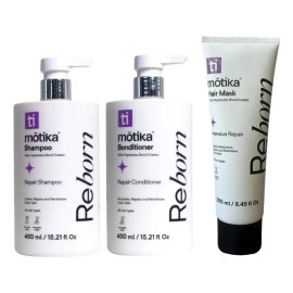 Motika Reborn Kit Reparador Cabello Y Cuidado De Color 450ml