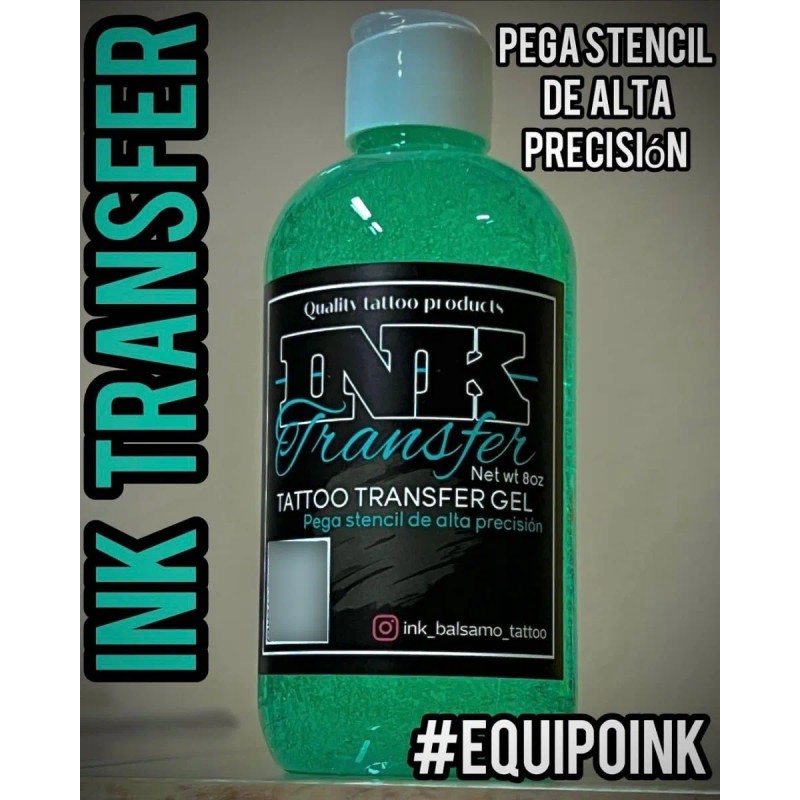 Kit Ink Balsamo Tatuajes 250g, Pega Stencil 8oz, Gel 200g