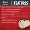Red Lion RL6AH - 6-Gallon Horizontal Pre-Charged Pressure Tank with