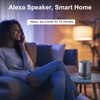 OMMC AI Smart Speaker with ChatGPT & Alexa, Dual AI