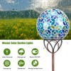 VCUTEKA Solar Outdoor Lights Garden Decor Mosaic Solar Garden Lights