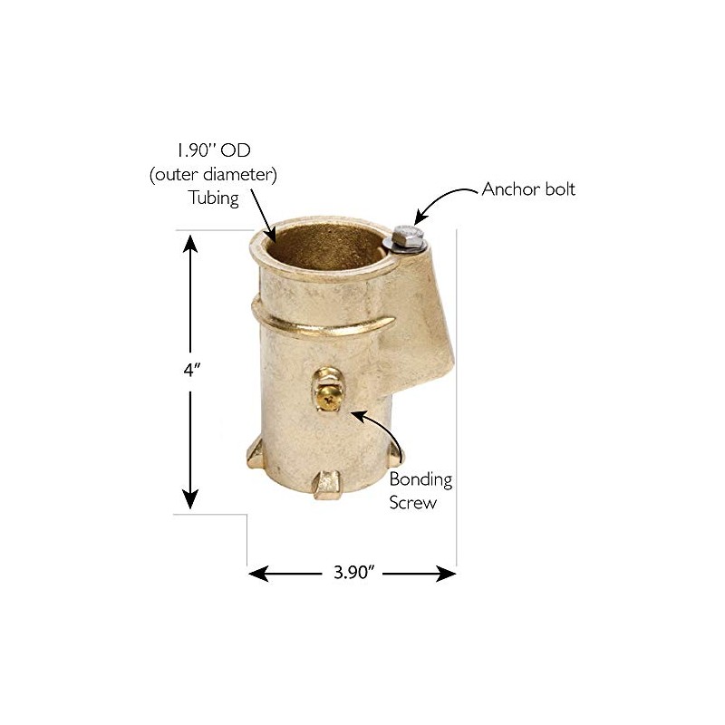 S.R. Smith AS-100B 4-Inch Anchor for 1.90-Inch Outer Diameter Tubing,